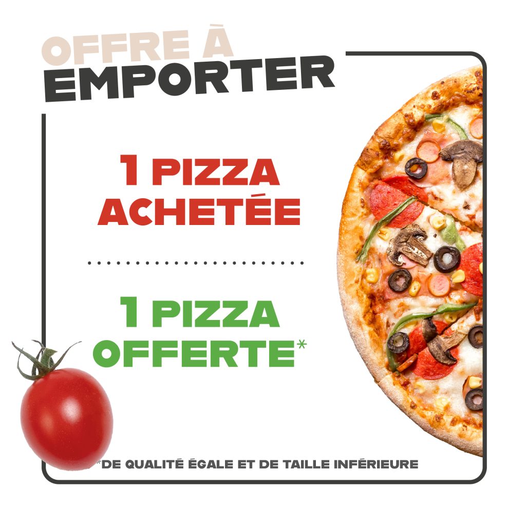 Offre à emporter Mamas Pizza Bethune