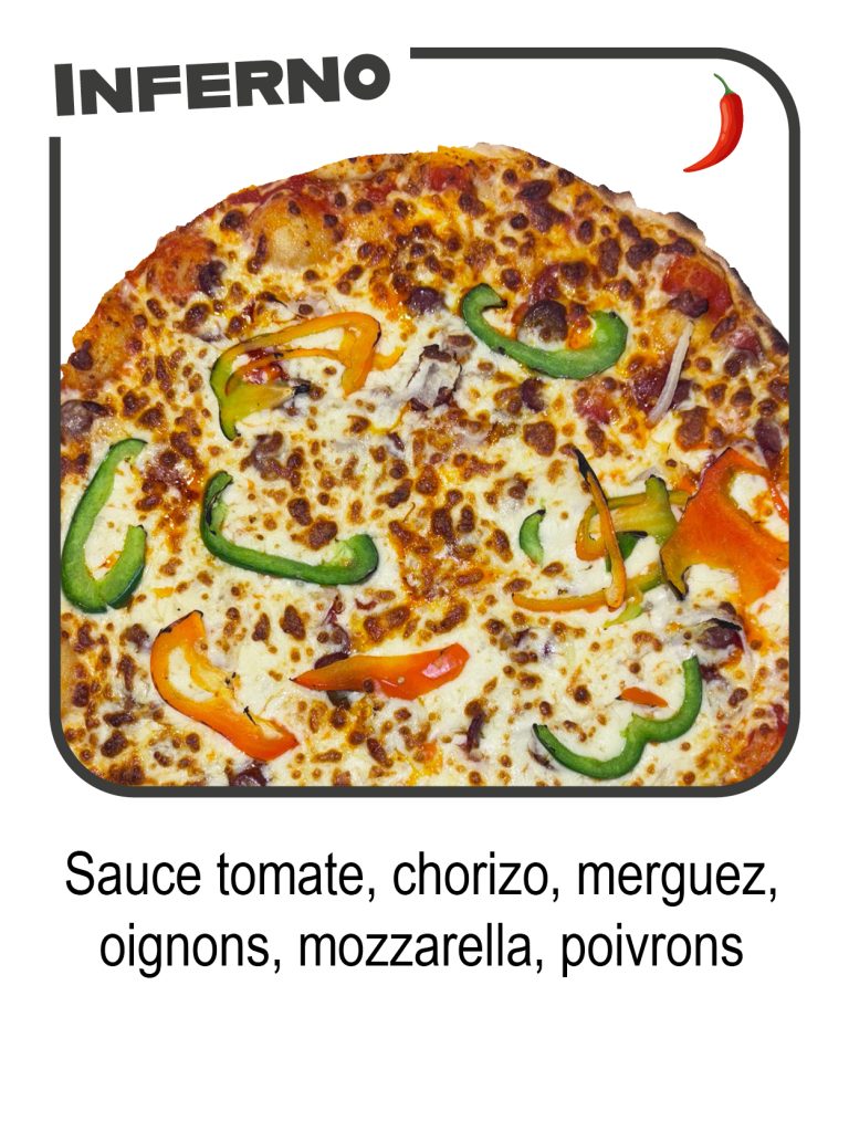 inferno mamas pizza Bethune